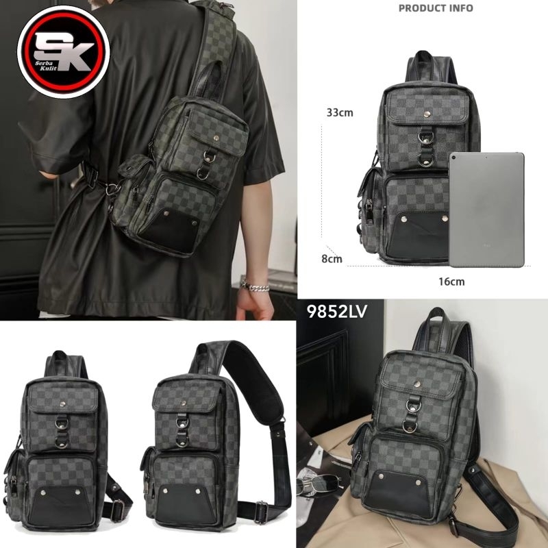 Tas selempang 9852 sling bag pria