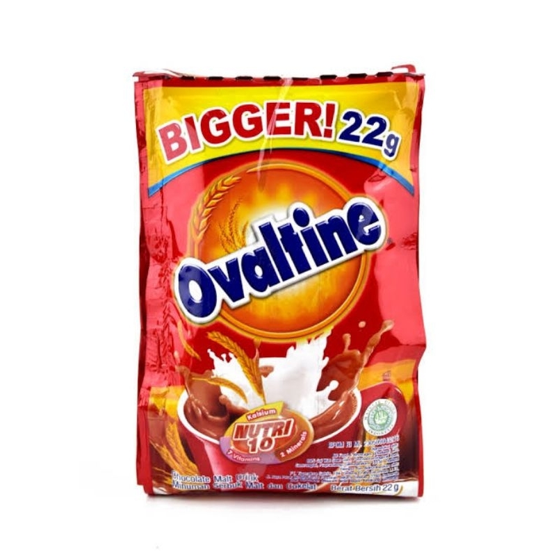 

Ovaltine Chocolate Malt Drink Sachet 22gr x 10 pcs