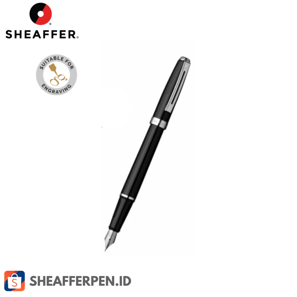 

Sheaffer® Prelude Black Laque Featuring Nickle Plated Fountain Pen