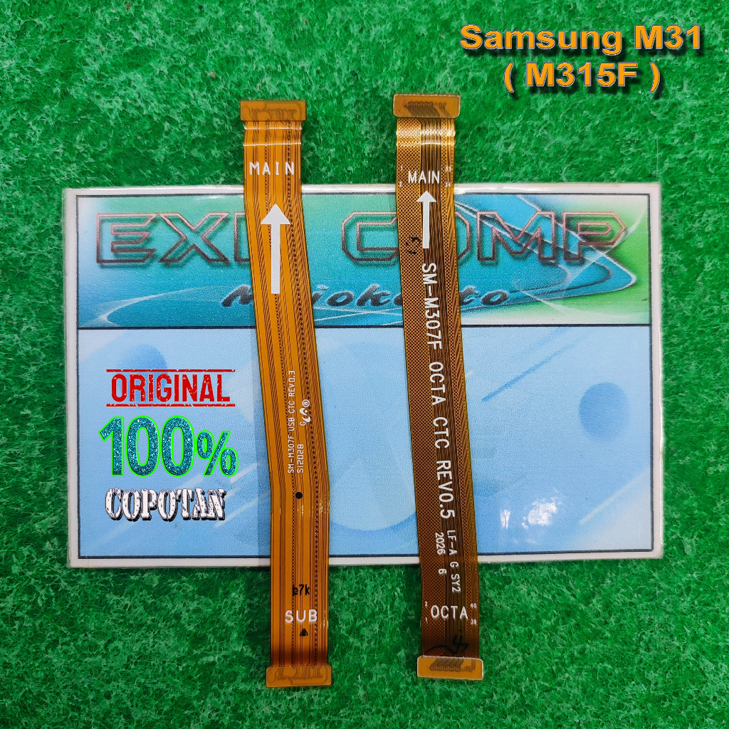 Samsung M31 (M315F) Fleksibel penghubung LCD / flexible mesin / board UI original copotan | eXe Comp