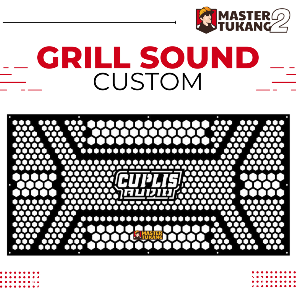 Grill Sound JBL Custom - GRATIS DESAIN