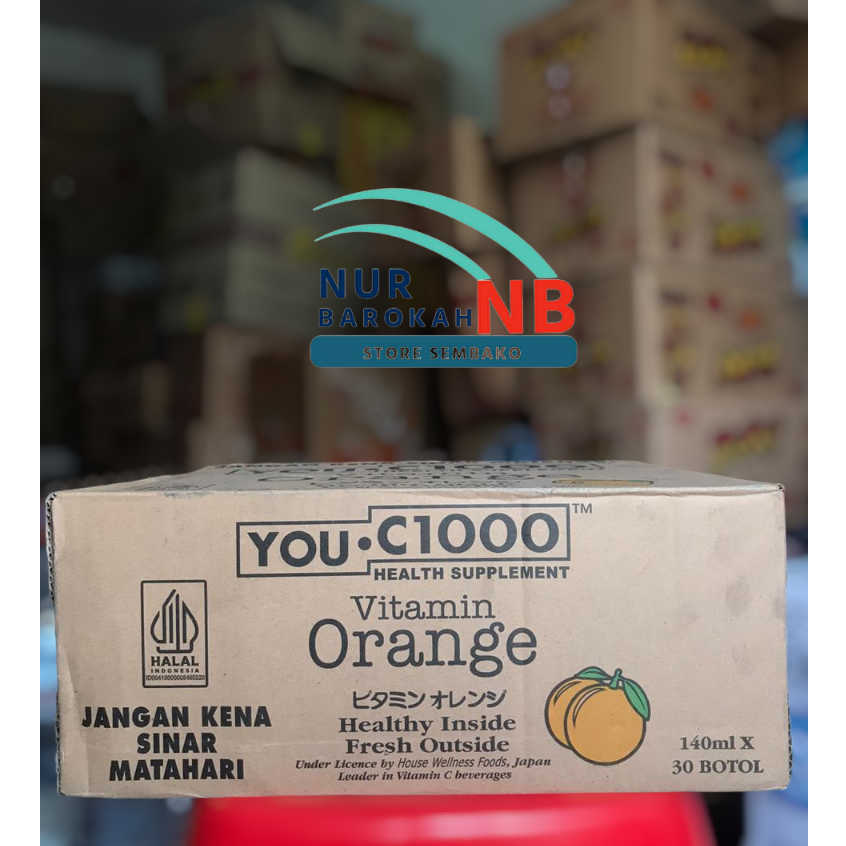 

YOU.C1000 Vitamin Orange 1 DUS (Isi 30 Botol) 140ml