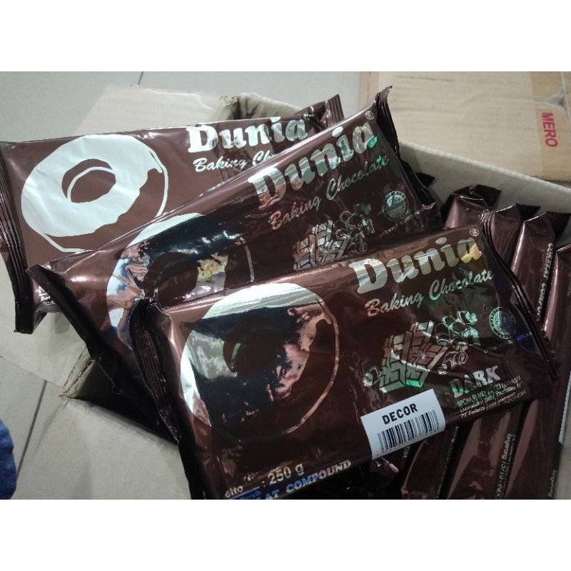 

Coklat Compound DUNIA / coklat batang / Cokelat pelapis 250gr