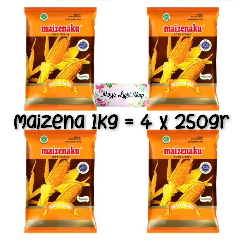 

Maizena 1 kg 1kilo maizenaku termurah tepung maizena maize premium quality maizena 1 kg maizenaku 500grx2 250grx4 termurah corn starch halal murah tepung cake serbaguna tepung maizena cookies kue kering murah