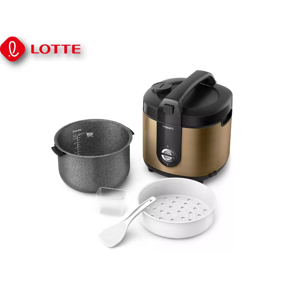 PHILIPS RICE COOKER HD3138/34 GOLD 2L