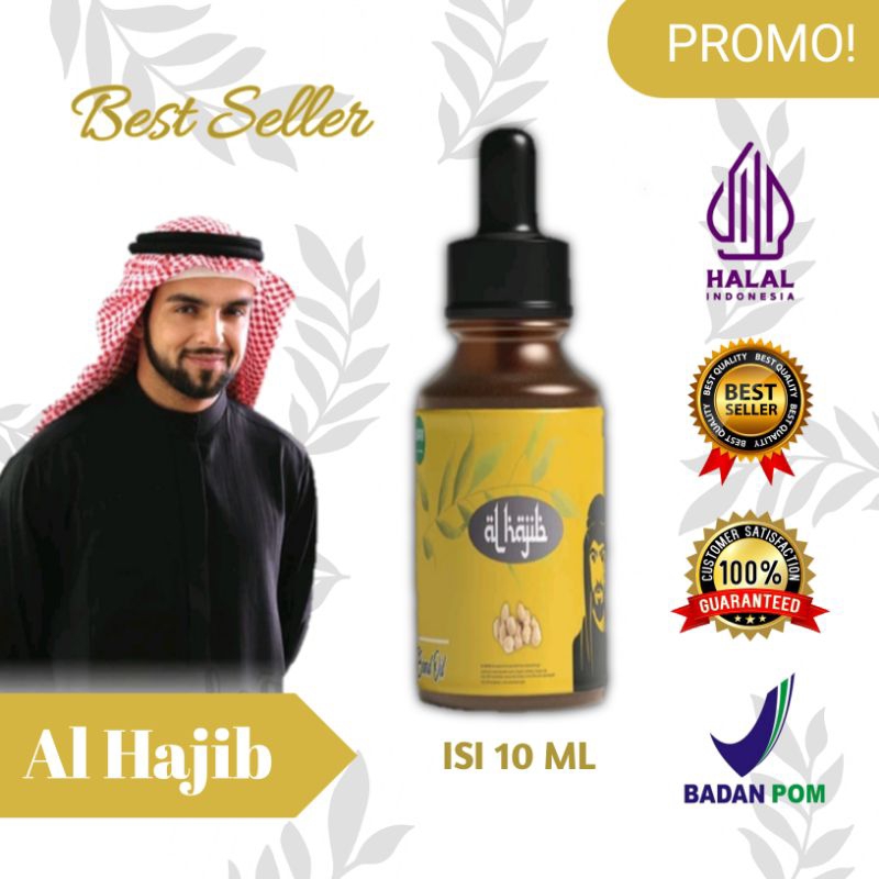 [BIG PROMO] AL-HAJIB Penumbuh dan Penebal jambang menumbuhkan jenggot dan kumis