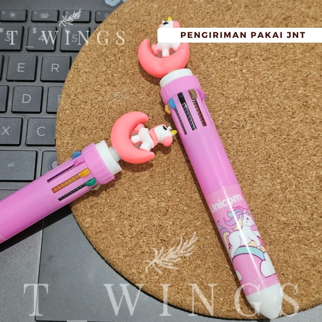 

[ SALE ] PULPEN 10 WARNA UNICORN