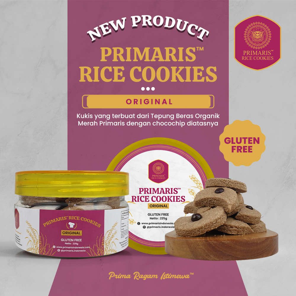 

PRIMARIS RICE COOKIES ORIGINAL - GLUTEN FREE COOKIES