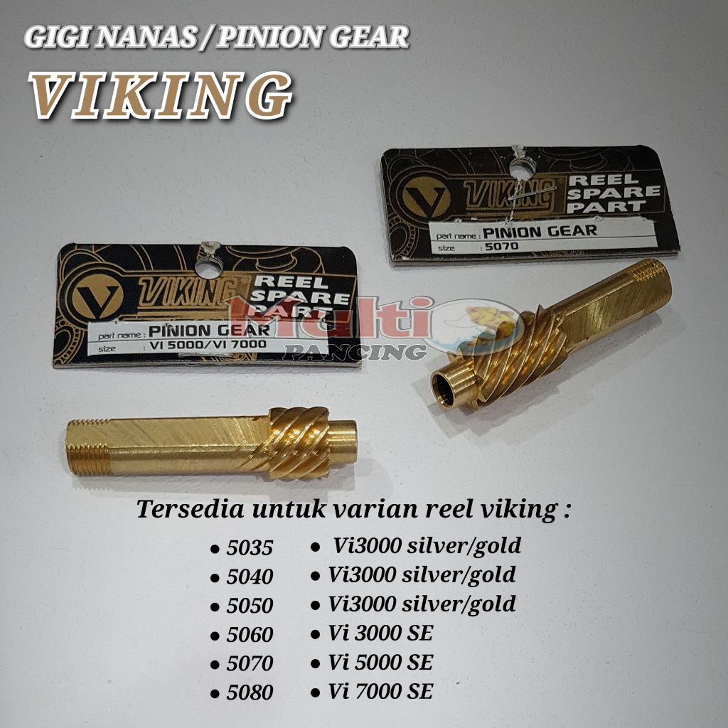 pinion gear viking / gigi nanas reel viking