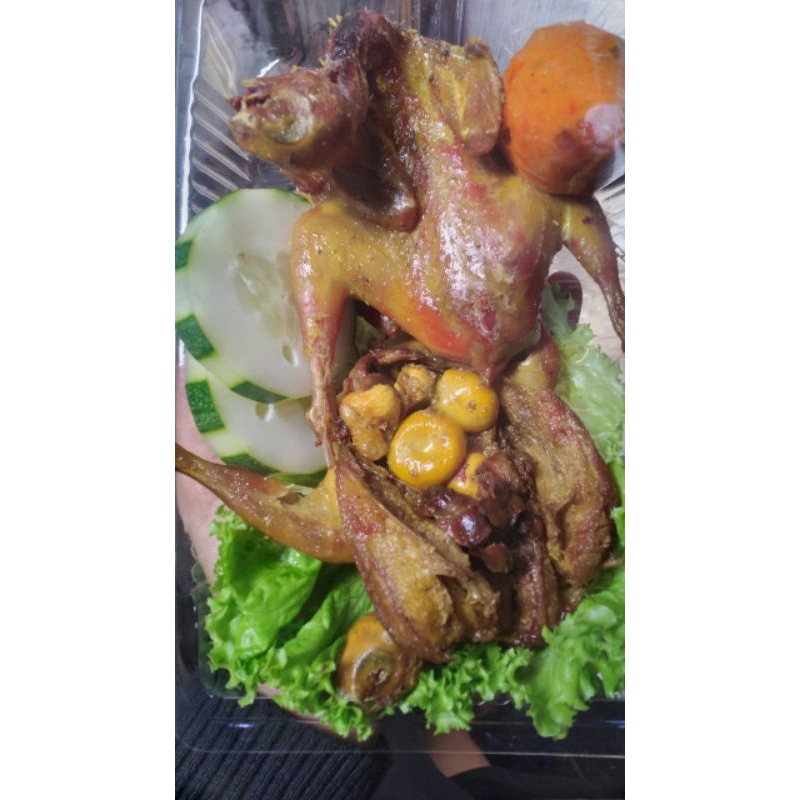 

Burung Puyuh Ungkep Original/Pedas