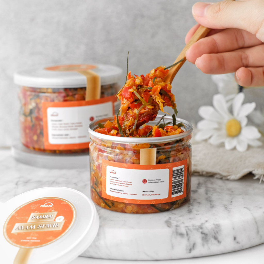 

Minami Sambal Ayam Suwir 200gr