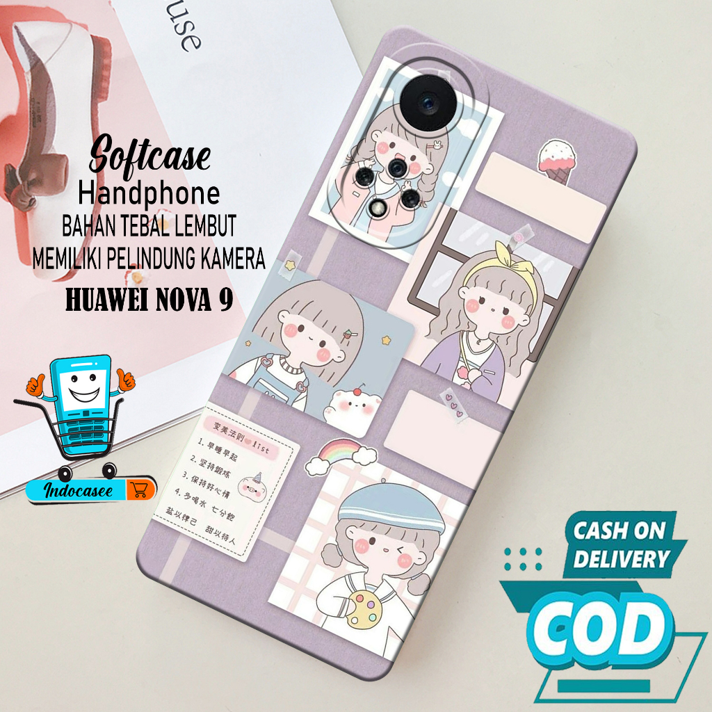 Case Hp HUAWEI NOVA 9 - Softcase HUAWEI NOVA 9 Terbaru - Casing HUAWEI NOVA 9 - Kesing HUAWEI NOVA 9