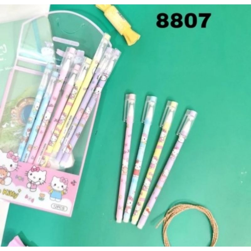 

SJS Bolpen Gel bisa hapus seri 88(12pcs) /pulpen gel/pen jel 8807