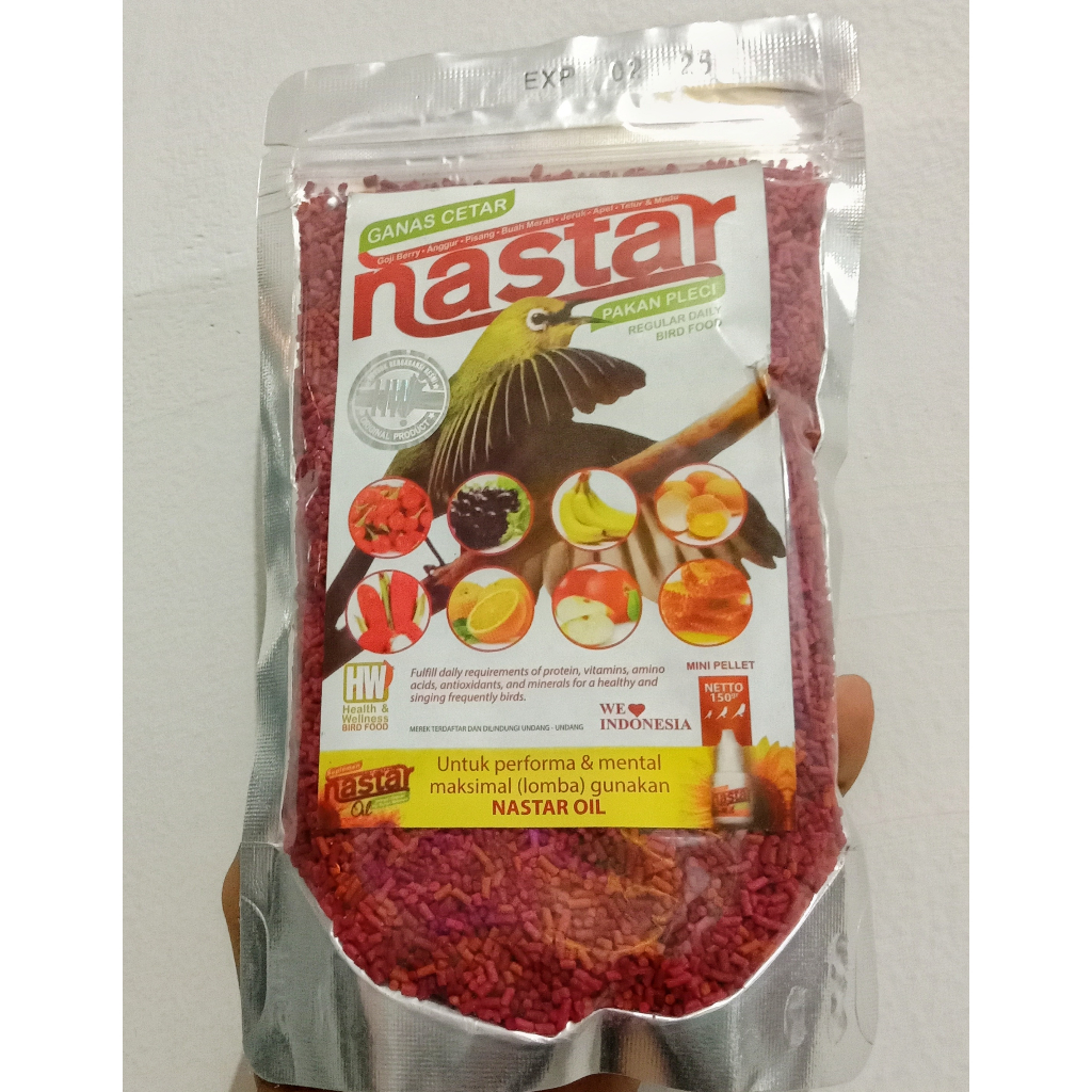 NASTAR PAKAN PLECI 150GR