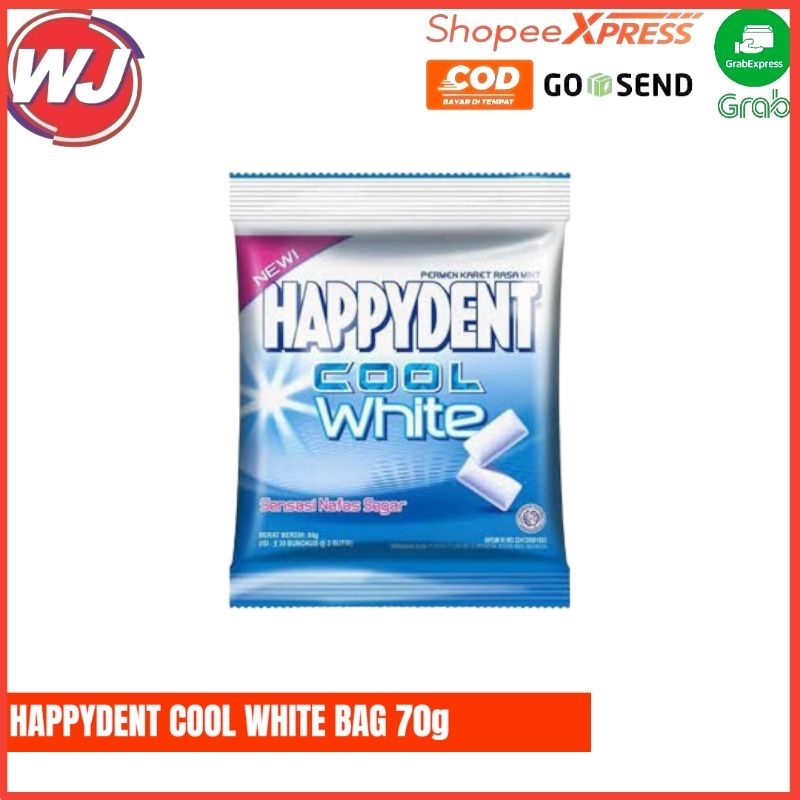 

HAPPYDENT COOL WHITE BAG 70g