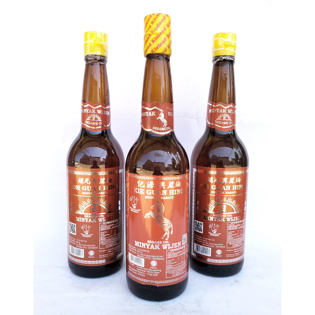 

Minyak Wijen Oh Guan Hing 600 Ml Sesame Oil Termurah