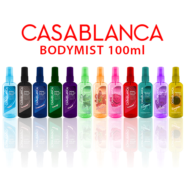 Parfum Casablanca body mist spray cologne 100ml