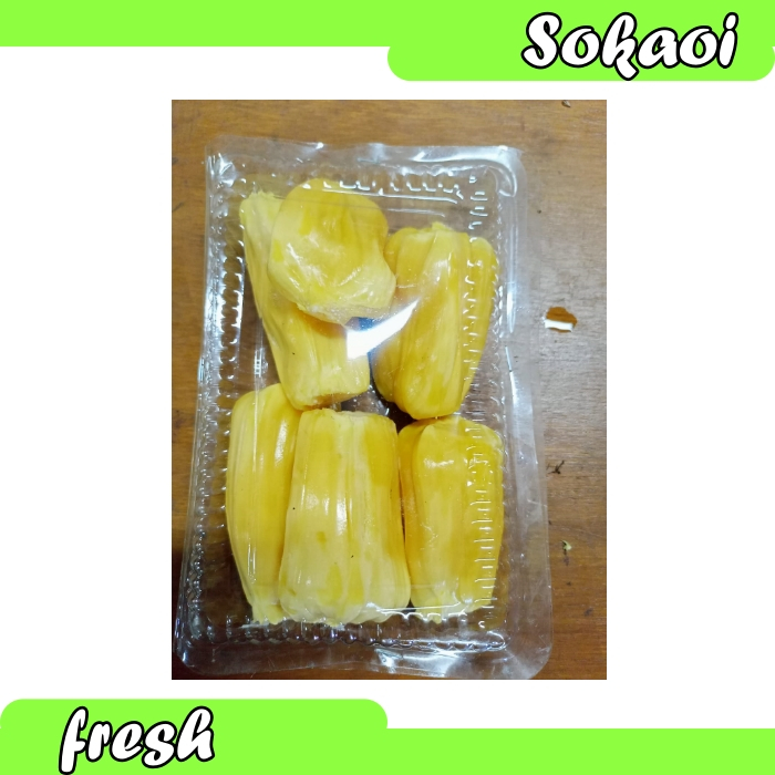 BUAH NANGKA MATANG FRESH JACKFRUIT NANGKA KUPAS SEGAR