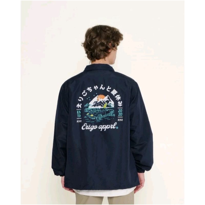 Jaket Coach Erigo Second Baru