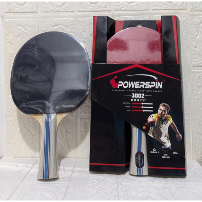 bet / bad / bat pimpong pingpong tenis meja powerspin 3002