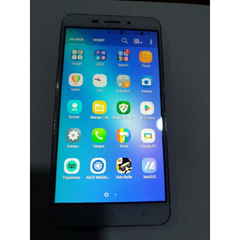 Asus zenfone 3 laser Ram 4/32 hp ony normal tanpa charger