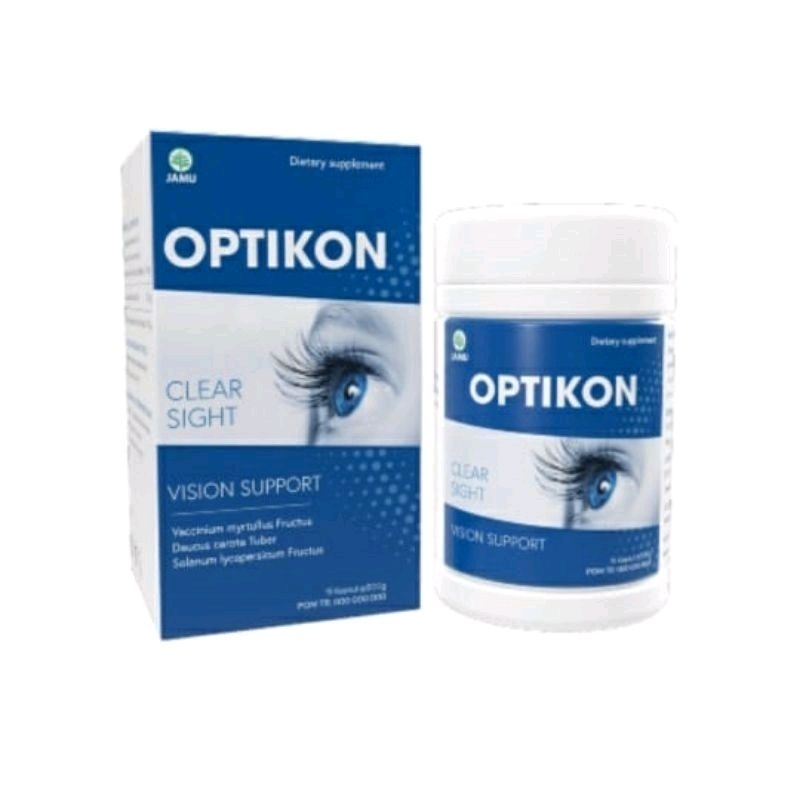 Optikon Asli Obat Mata Katarak Minus Ampuh Original Herbal Alami