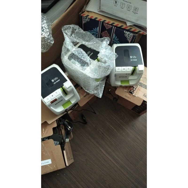 Printer label barcode resi EPSON LW1000P