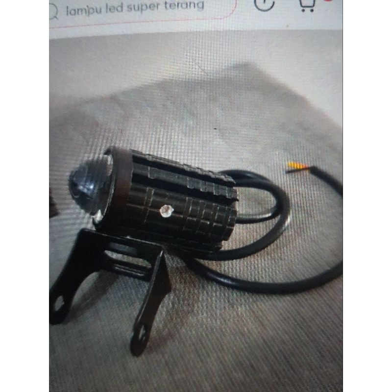 lampu tembak sorot laser D2 V12 warna putih kuning