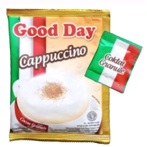 

good day capucino + choco granule