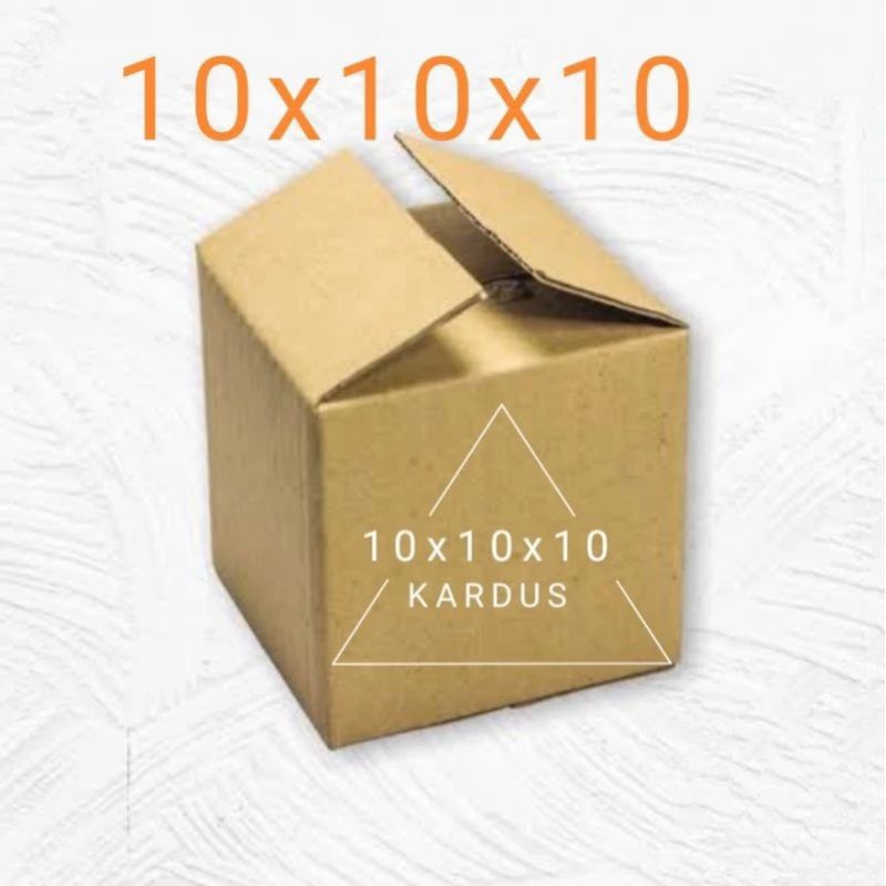 

kardus 10x10x10 cm