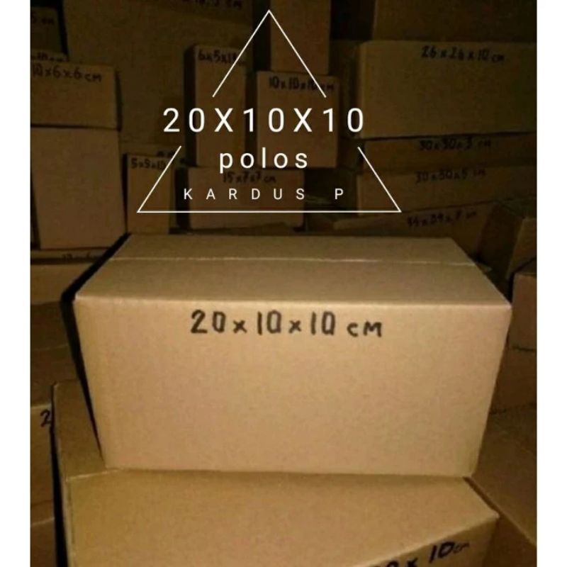 

kardus 20x10x10 cm