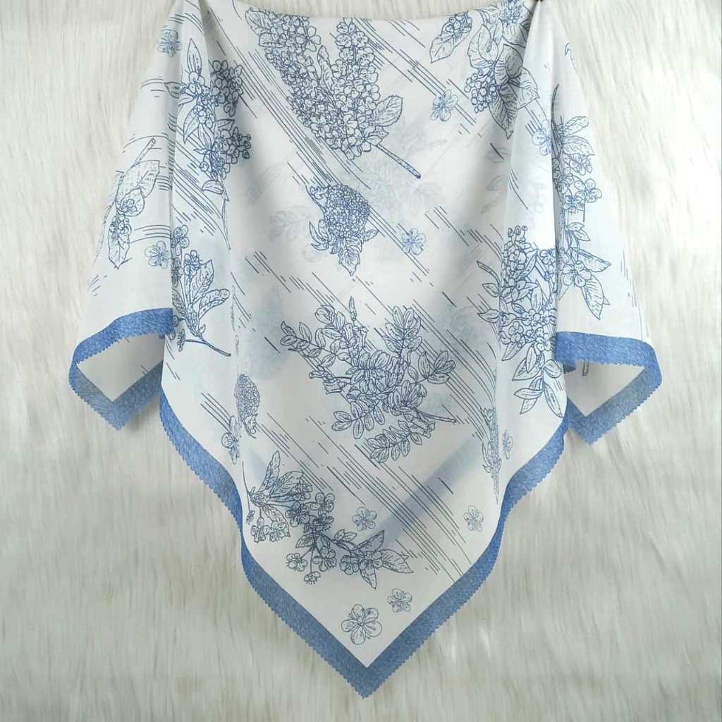 PROMO JILBAB KERUDUNG SEGI EMPAT HIJAB MOTIF VOAL LASERCUT FH SCARF SERI 14