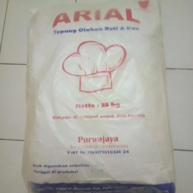

tepung premix kue arial 1 kg / tepung olahan kue arial 500 gram