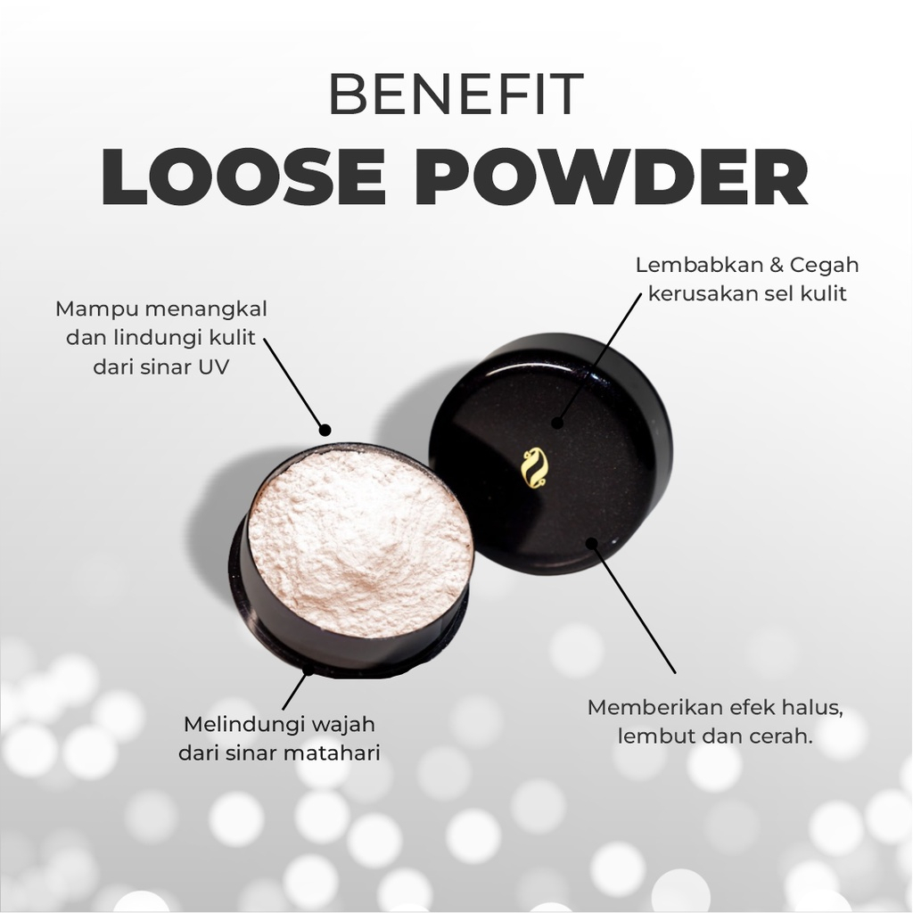 Tull Jye Bedak Tabur / Tull Jye Loose Powder / Bedak Tull Jye