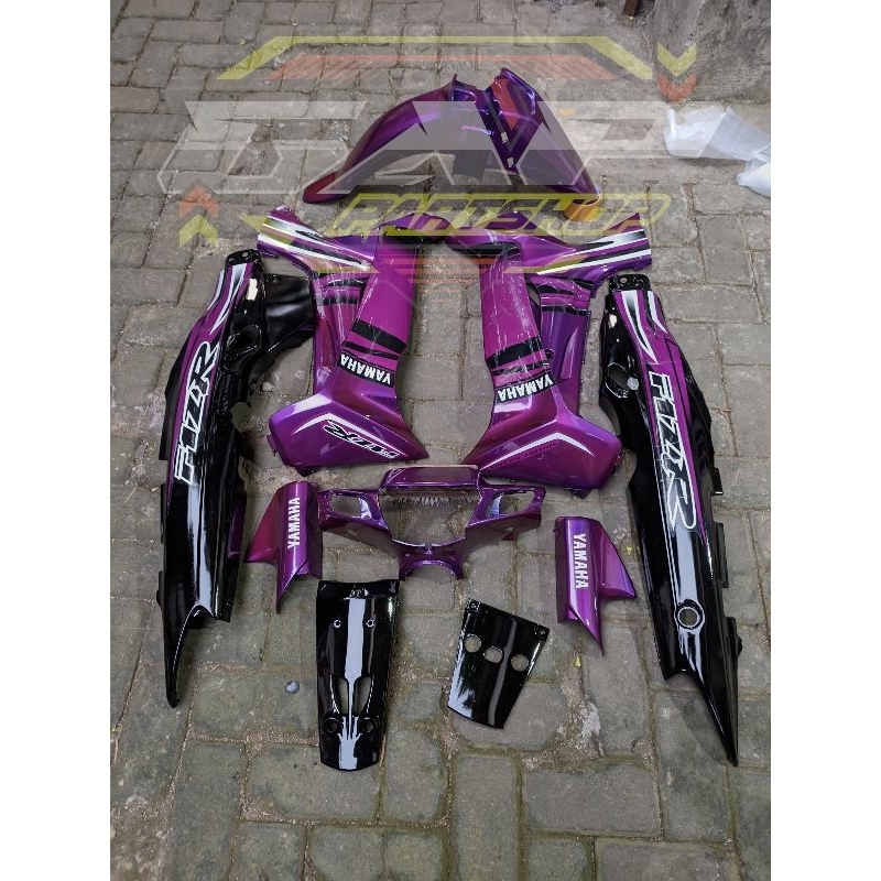 COVER BODY HALUS FIZR SEPECIAL EDITION UNGU HITAM FULLSET