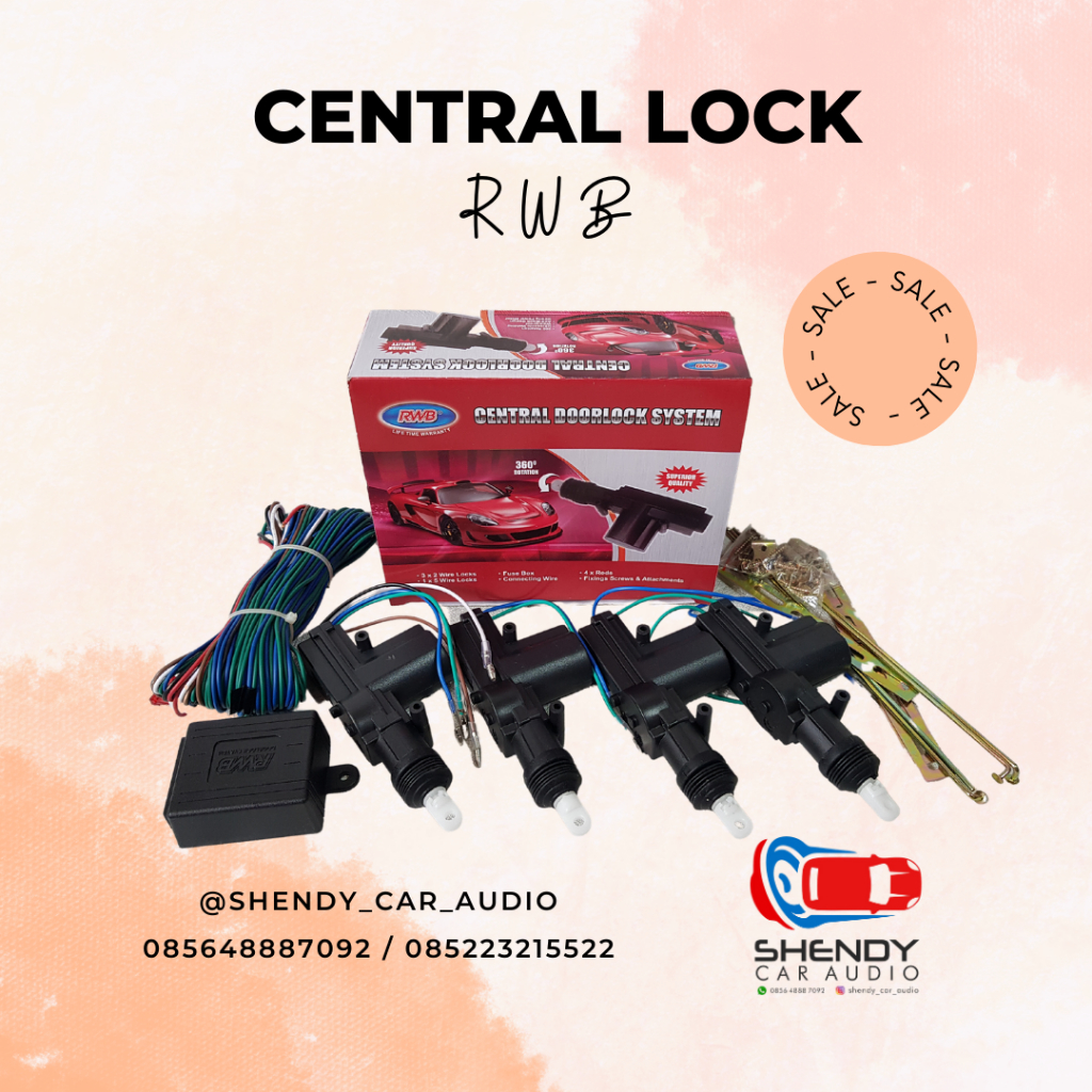 Central lock RWB Central Door lock RWB Per Set ORI