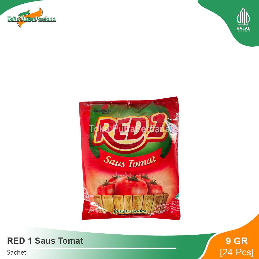 

RED 1 Saus Tomat Sachet 9gr (24 Pcs)
