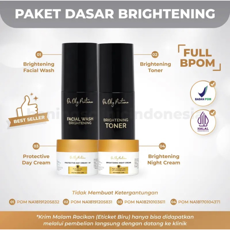 BENING CLINIC PAKET BRIGHTENING