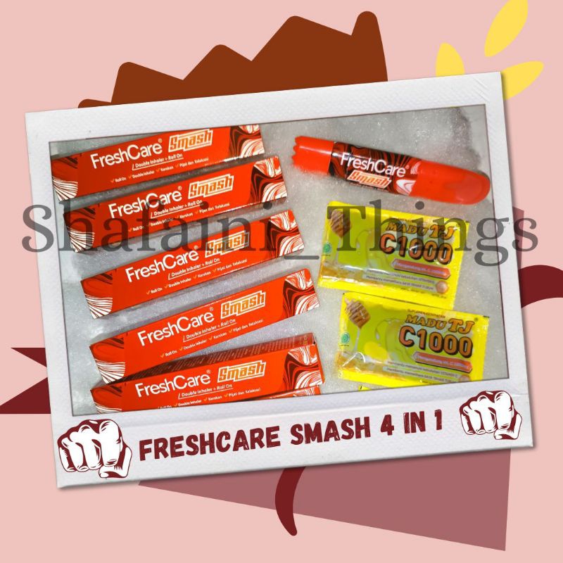 

[READY STOCK] FRESHCARE SMASH 4IN1