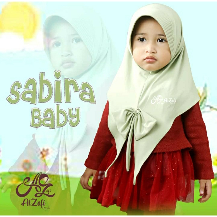 Shabira kids - Hijab bayi by Alzafi