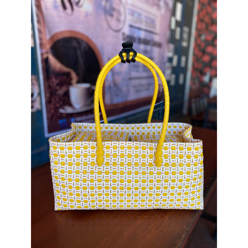 READY STOCK SUDAH ISI BESEK BAMBU Tas anyam Set Keben Jumbo Bali isi 2 Meninggi/Mendatar Tas Anyam P