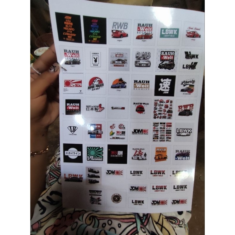 

stiker diorama