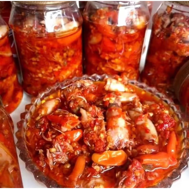 

Sindi’s Food - Sambal Cumi Mantap Original/ Sambal Cumi petani / Sambal Cumi Pedas