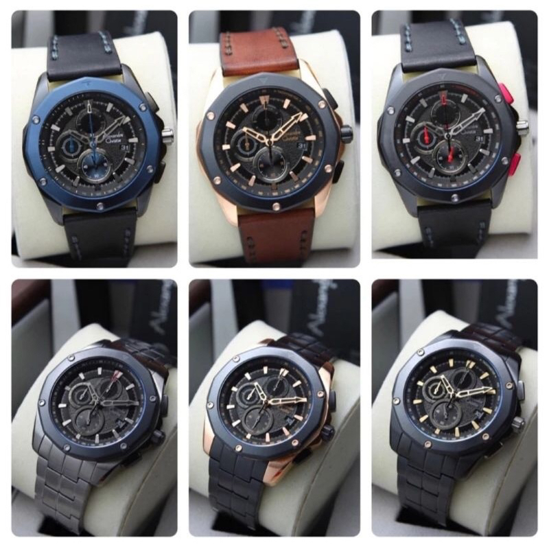 JAM TANGAN PRIA ALEXANDRE CHRISTIE AC 6663 / AC6663 / 6663 GARANSI RESMI 1 TAHUN ORIGINAL