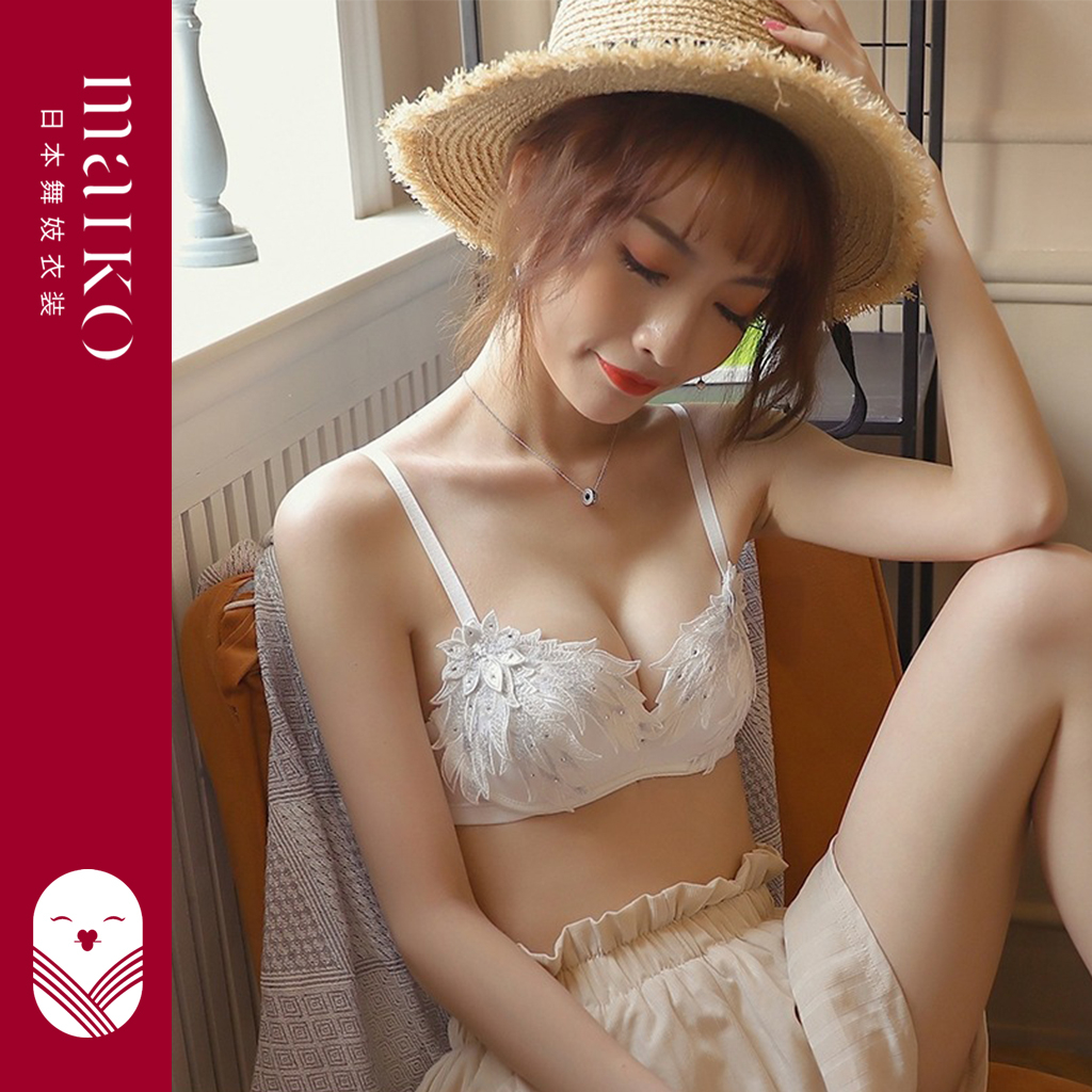 [ MAIKO JAPAN ] Wing Bra BH Push Up Set Tanpa Kawat Celana Dalam Wanita Bikini Sport Beha Lingerie K