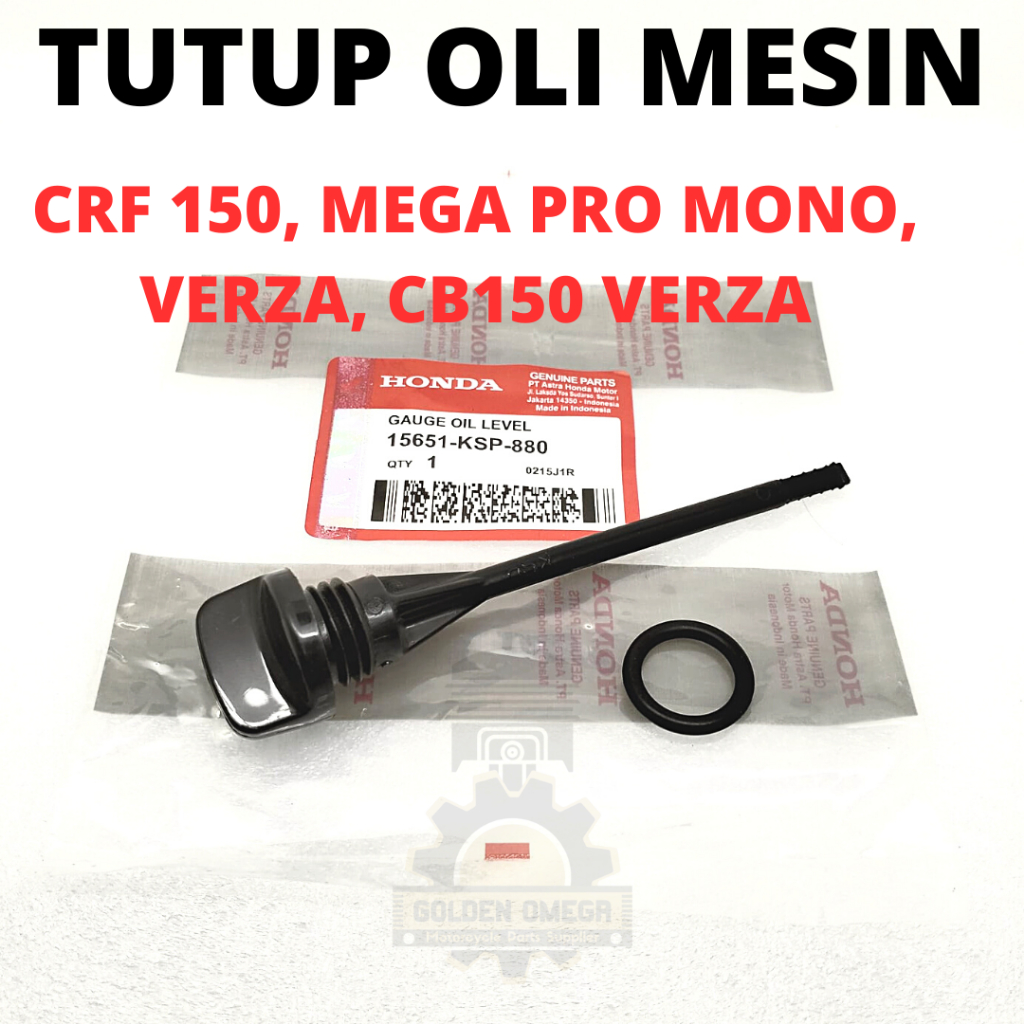 TUTUP OLI MESIN HONDA VERZA, CRF 150, MEGA PRO MONO, CB150 VERZA TUTUP OLI KSP KUALITAS ORI ASLI PRE