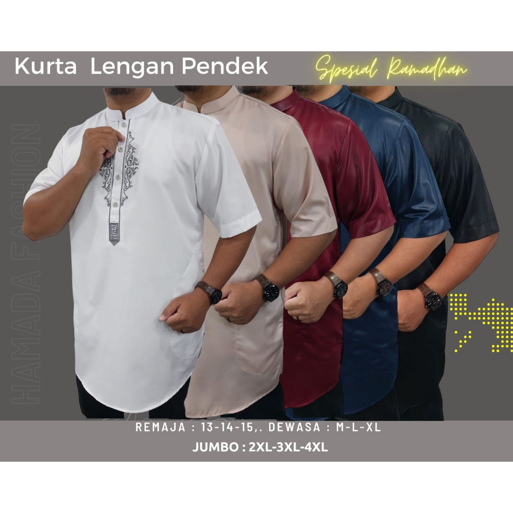 Kurta kurta List Minimalis Hamada Fashion / Kurta Premium / Kurta Hamada Modern / Kurta Pakistan