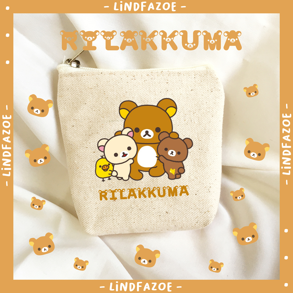 Dompet koin rilakkuma rilakuma pouch rilakuma