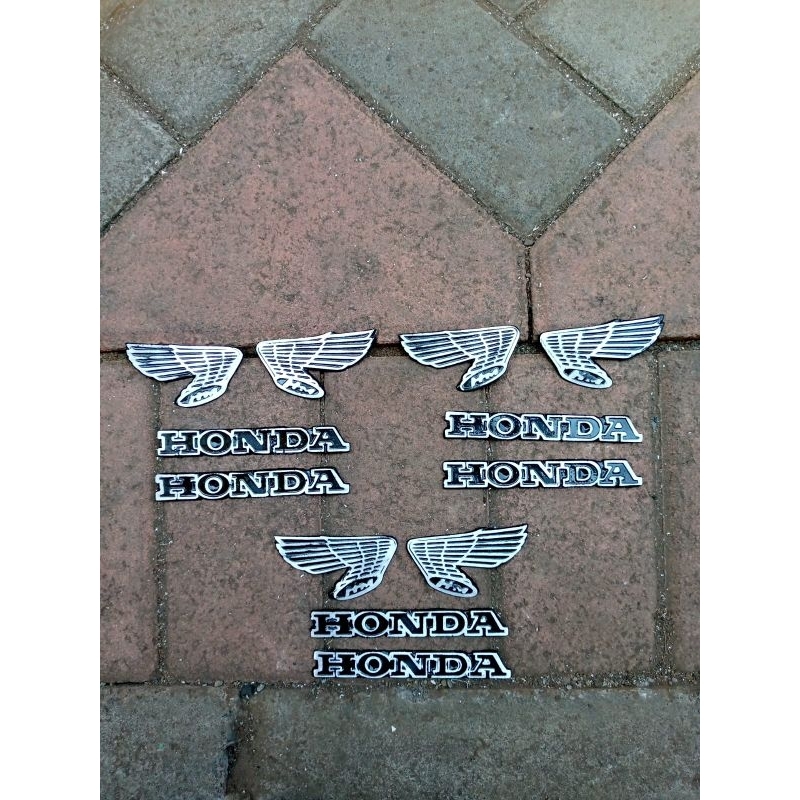 lambang sayap honda emblem tangki cb emblem glatek emblem cb 100 emblem sayap honda