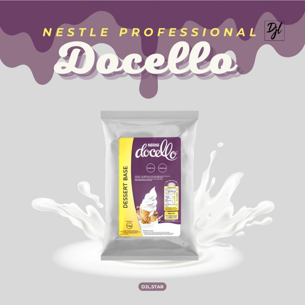 

Nestlé NESTLÉ DOCELLO 1KG / Dessert Base / Soft Ice Cream